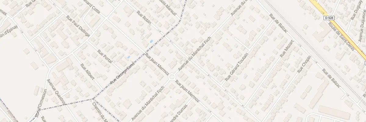 Plan du 8 Rue du Progrès à Deuil-la-Barre