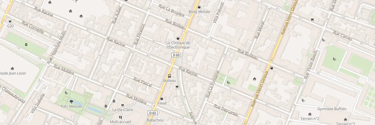 Plan du 3 Av de Verdun à Montrouge