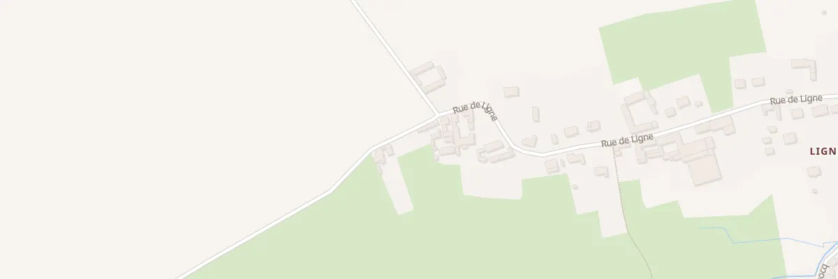Plan du 1207 Rue de Ligne à Roquetoire
