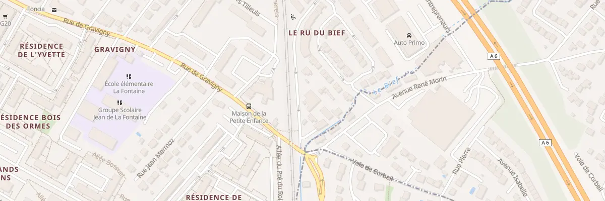 Plan du 4 Rue du Pont des Maures à Chilly-Mazarin