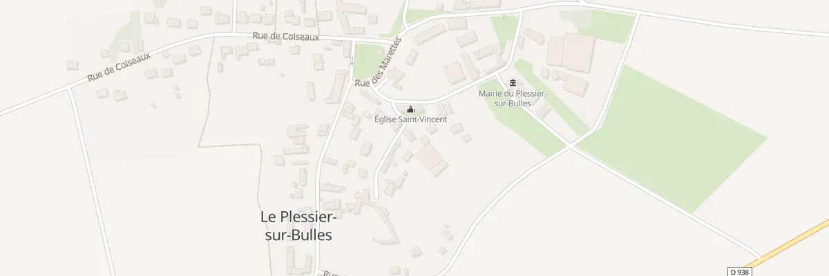 Plan du 43 Rue de l’Eglise au Plessier-sur-Bulles