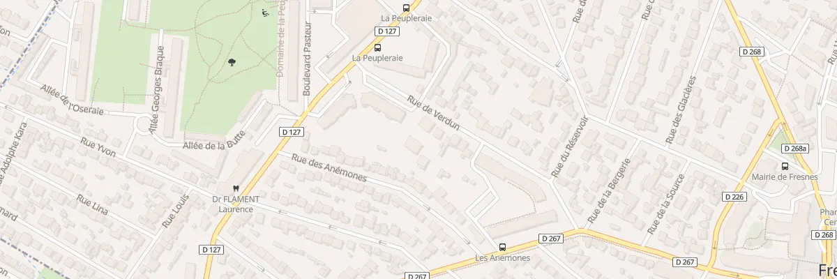 Plan du 31 Rue de Verdun à Fresnes