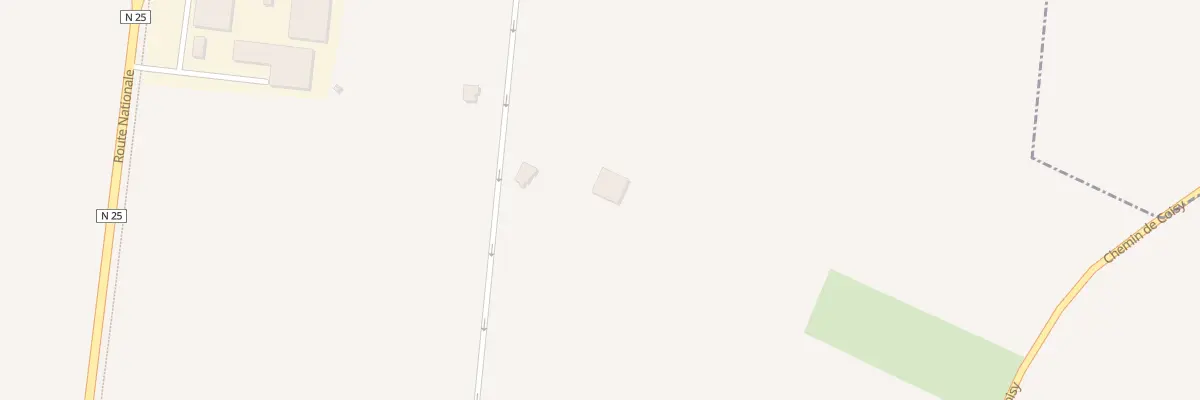 Plan du 660 Rue Helot Rene à Poulainville