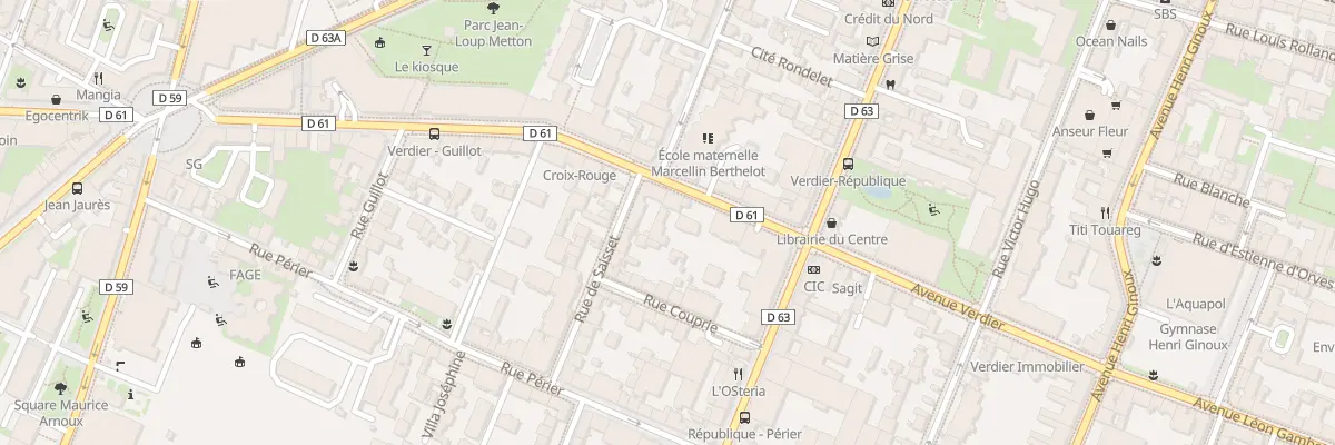 Plan du 37 Av Verdier à Montrouge