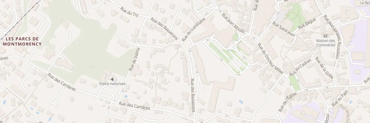 Plan du 24 Rue des Basserons à Montmorency