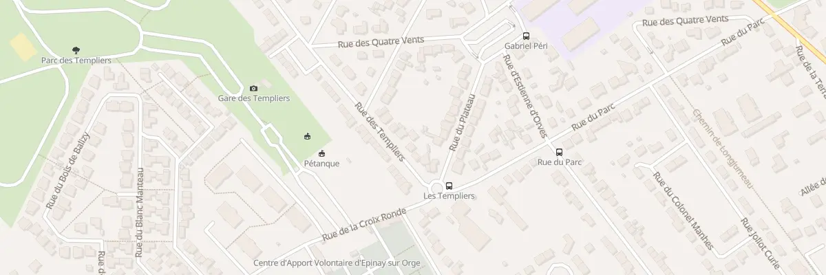 Plan du 8 Rue des Templiers à Épinay-sur-Orge