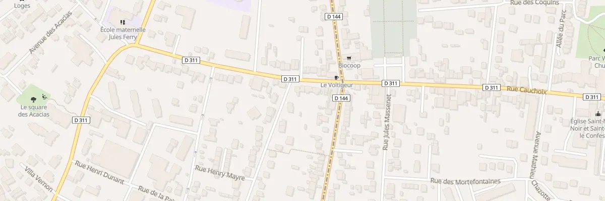 Plan du 38 Rue Lucien Perquel à Montmorency