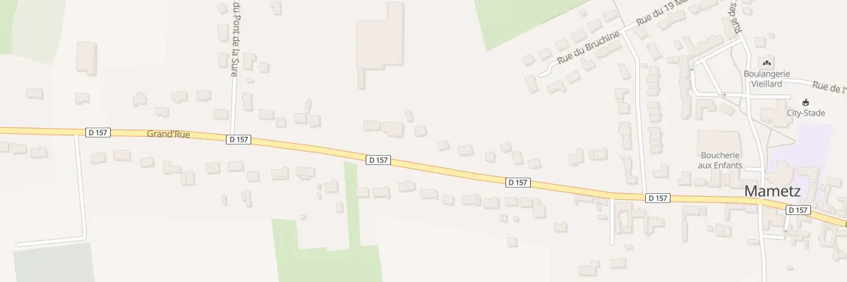 Plan du 1422 Rue Principale à Mametz