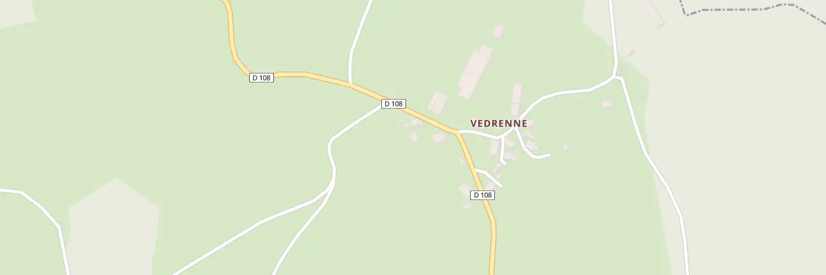 Plan du 11 Vedrenne à Liginiac