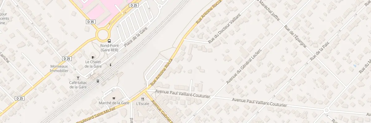 Plan du 14 Rue Antoine Rocca à Sainte-Geneviève-des-Bois