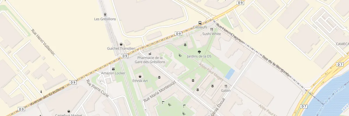 Plan du 24 Rue Olympe de Gouges à Asnières-sur-Seine
