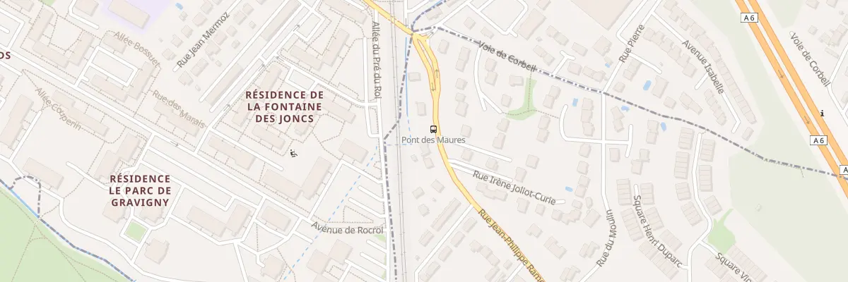 Plan du 65 Rue Jean Philippe Rameau à Longjumeau