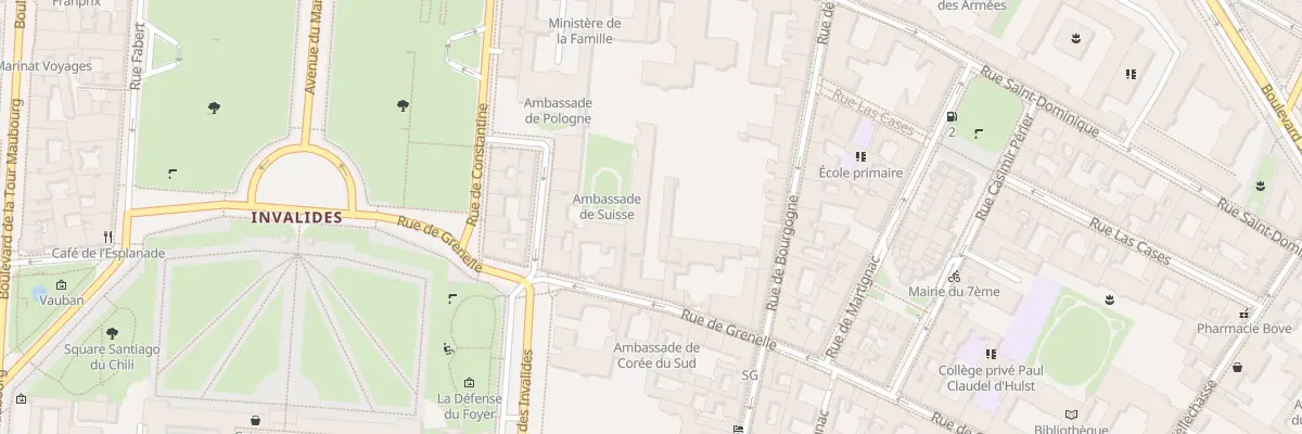Plan du 140 Rue de Grenelle à Paris 7e Arrondissement