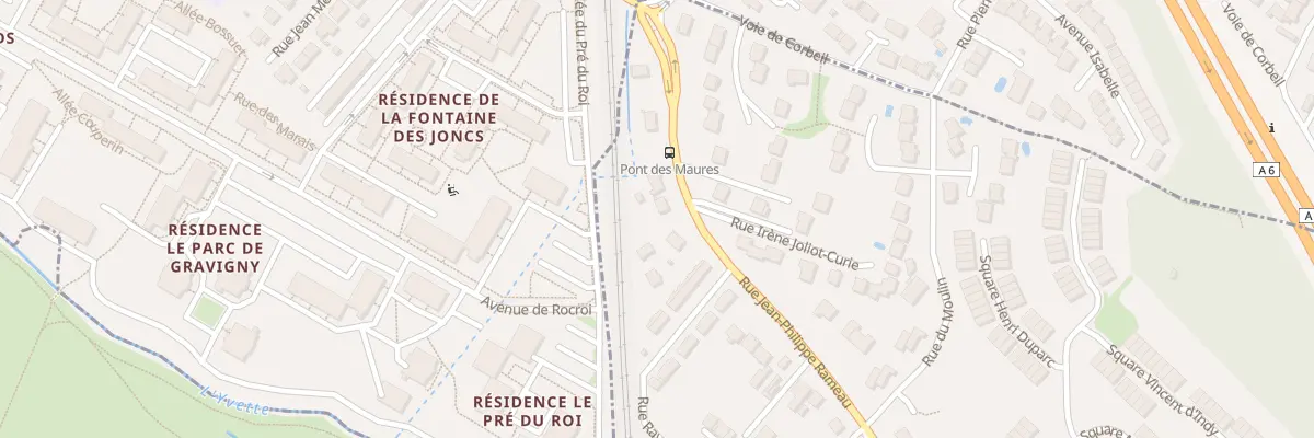 Plan du 63B Rue Jean Philippe Rameau à Longjumeau