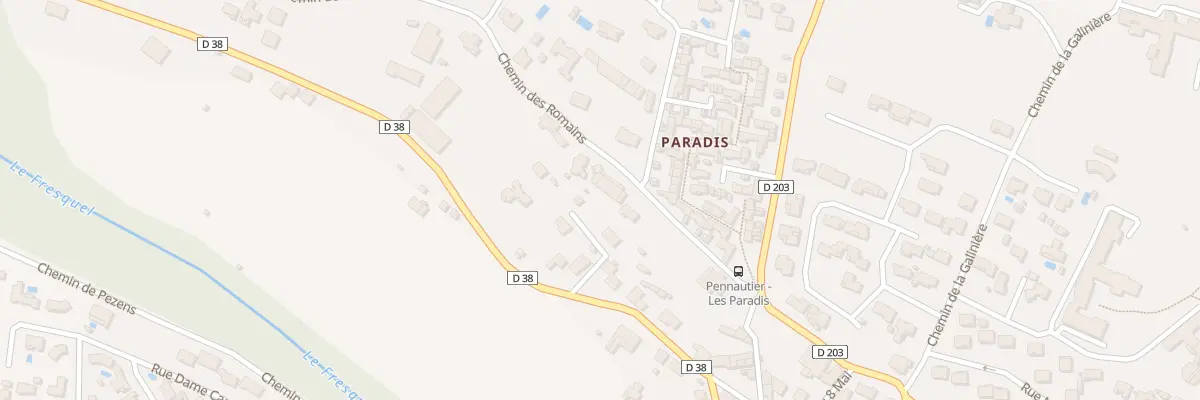 Plan du 6 Imp du Cabardes à Pennautier