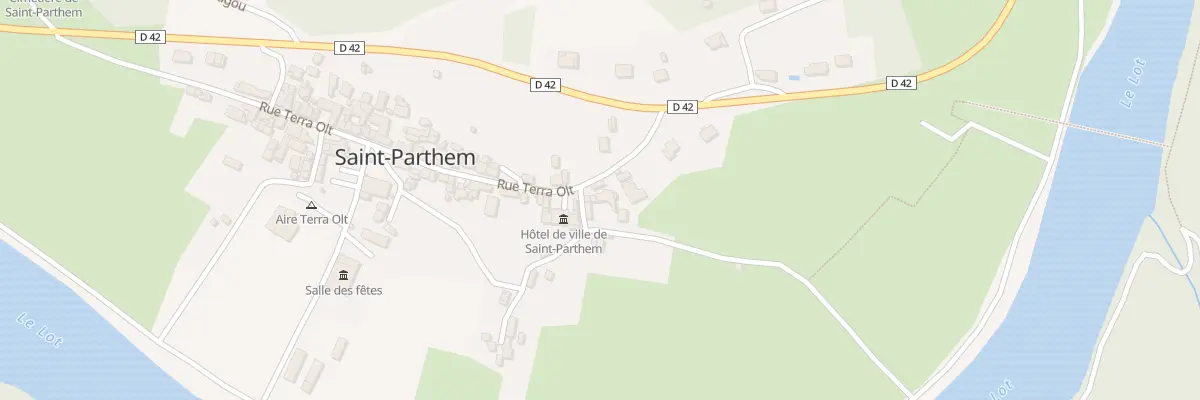 Plan du 5009 Le Bourg à Saint-Parthem