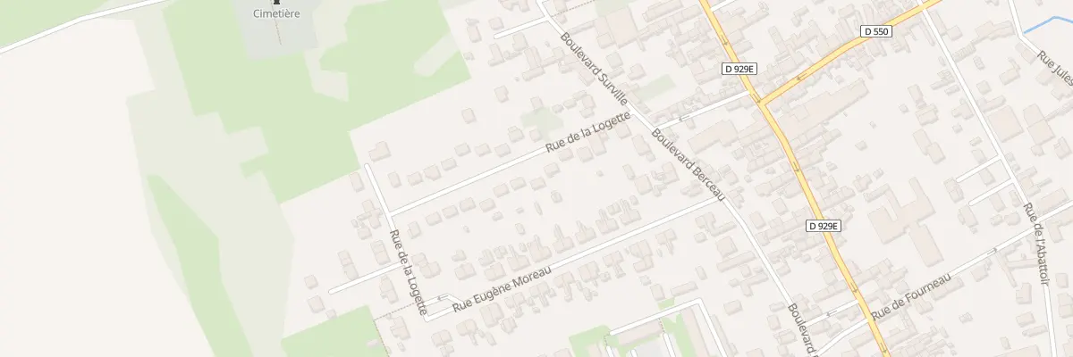 Plan du 9 Rue de la Logette à Mouy