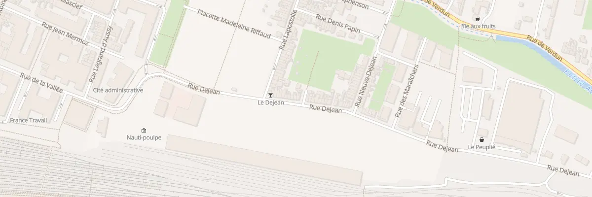 Plan du 103 Rue Dejean à Amiens