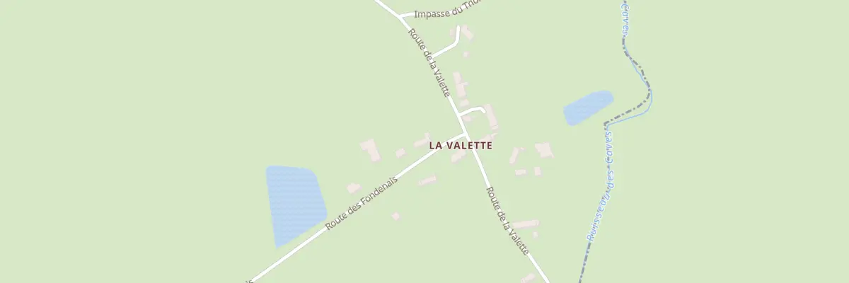 Plan du 2231 Rte des Fondenais à Saint-Pierre-les-Bois
