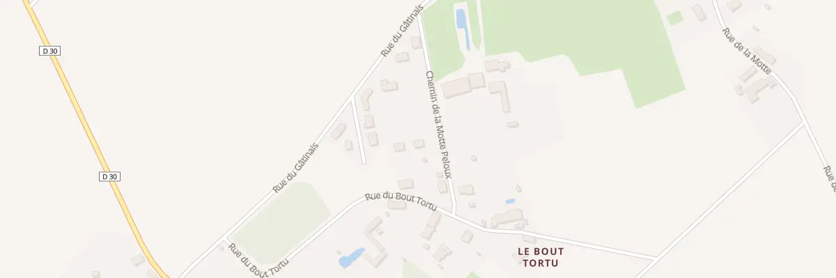 Plan du 4C Rue du Bout Tortu à Nibelle
