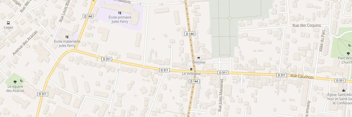 Plan du 37 Rue Lucien Perquel à Montmorency