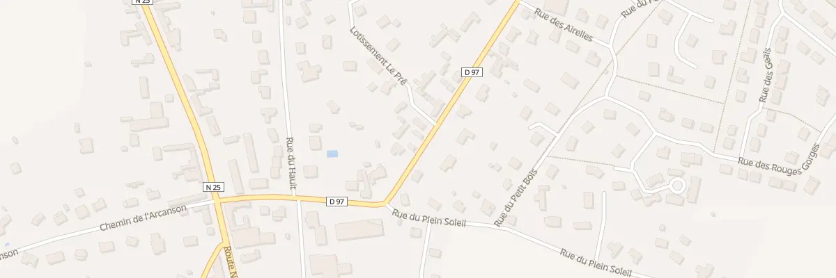 Plan du 22B Rue Neuve à Villers-Bocage