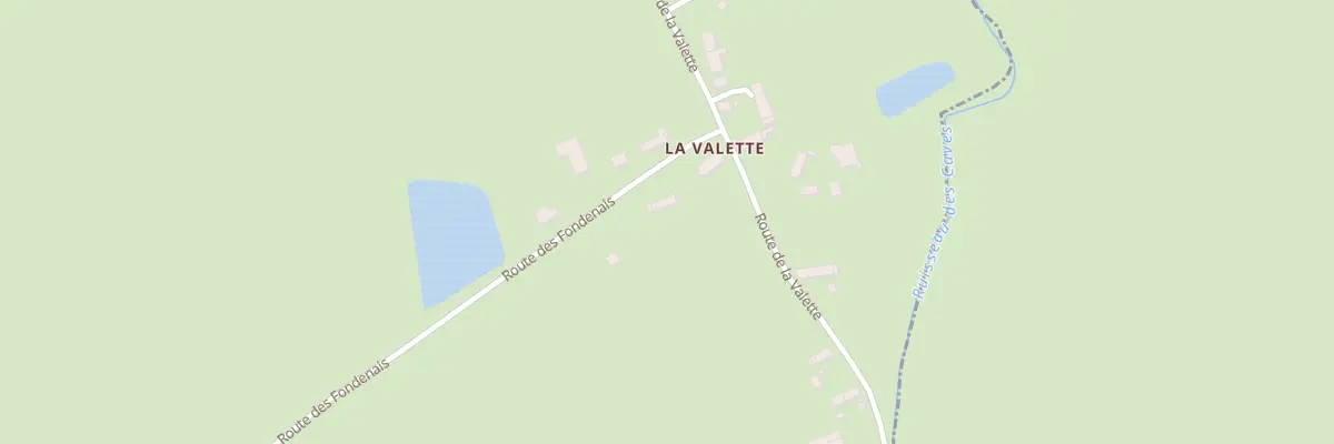 Plan du 131 La Valette à Saint-Pierre-les-Bois