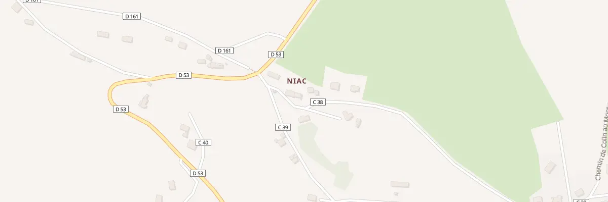 Plan du 5089 Niac à Ayrens
