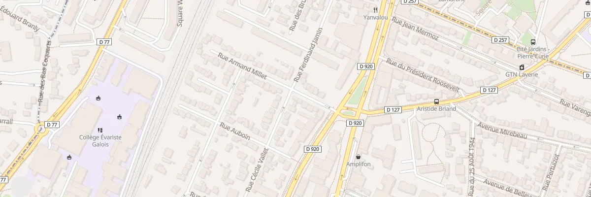 Plan du 18 Rue Ferdinand Jamin à Bourg-la-Reine