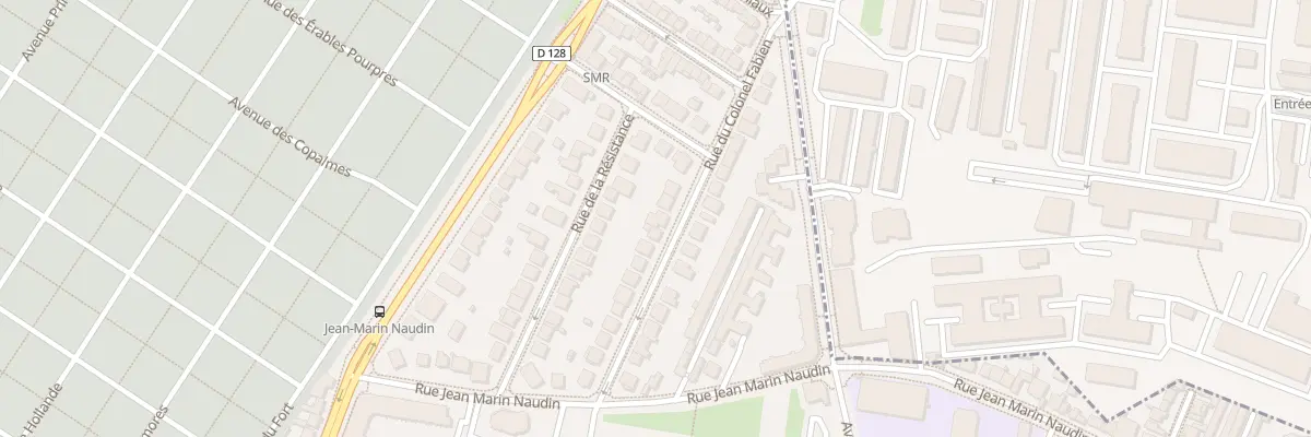 Plan du 21 Rue du Colonel Fabien à Bagneux