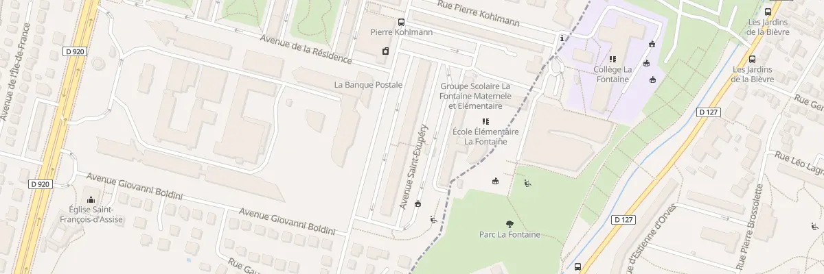 Plan du 124 Av Saint Exupery à Antony