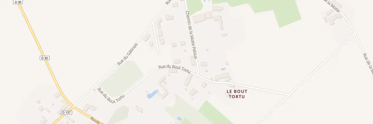 Plan du 4D Rue du Bout Tortu à Nibelle