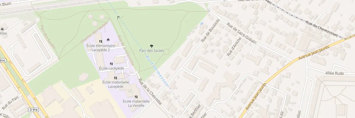 Plan du 9 Rue de Boussois à Épinay-sur-Seine
