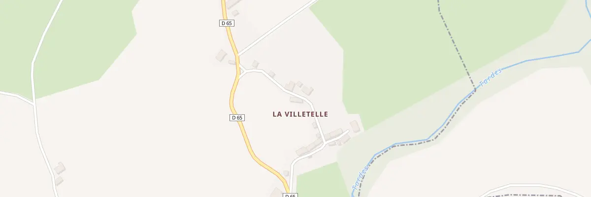 Plan du 17 La Villetelle au Chauchet