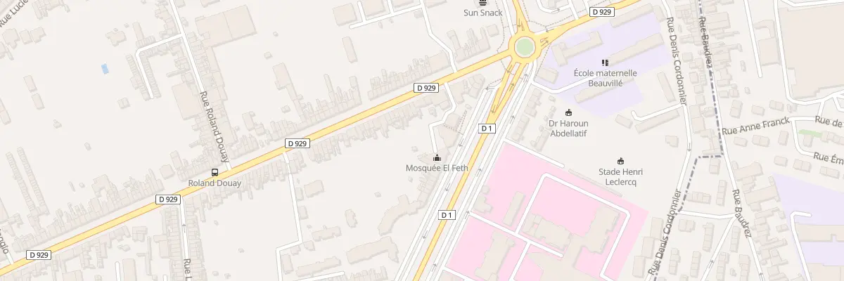 Plan du 222 Rue Léon Dupontreué à Amiens