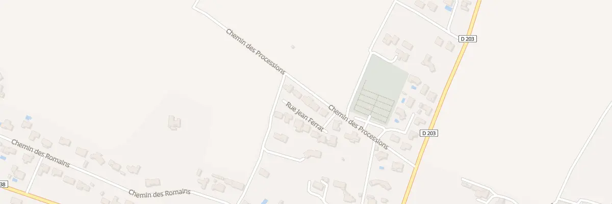 Plan du 6 Rue Jean Ferrat à Pennautier