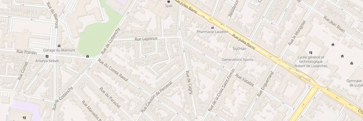 Plan du 56 Rue de Cagny à Amiens