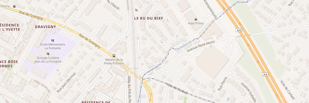 Plan du 14 Rue du Pont des Maures à Chilly-Mazarin