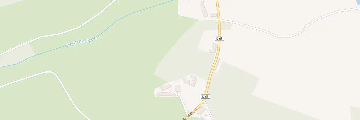 Plan du 54 Rte de Mehun à Saint-Éloy-de-Gy