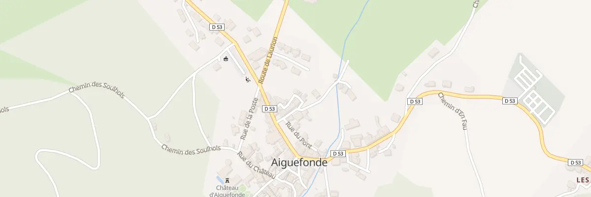 Plan du 6 Rue des Cordonniers à Aiguefonde