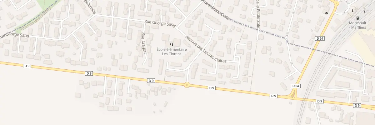 Plan du 15 Rue de la Borne Blanche à Baillet-en-France
