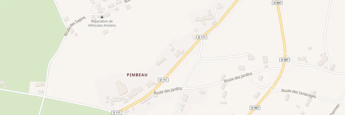 Plan du 28 Rte de Saint-Severe à Sidiailles