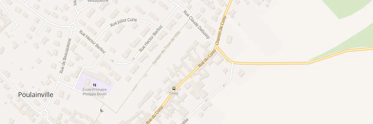 Plan du 327 Rue de Coisy à Poulainville