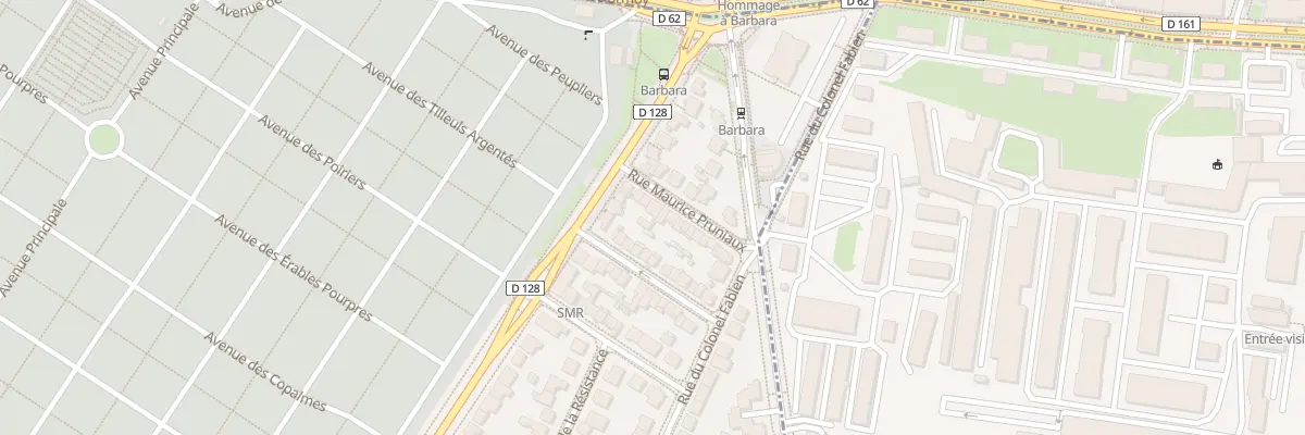 Plan du 6 Rue Maurice Pruniaux à Bagneux