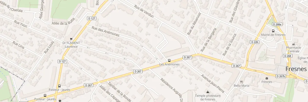Plan du 37 Rue des Anémones à Fresnes