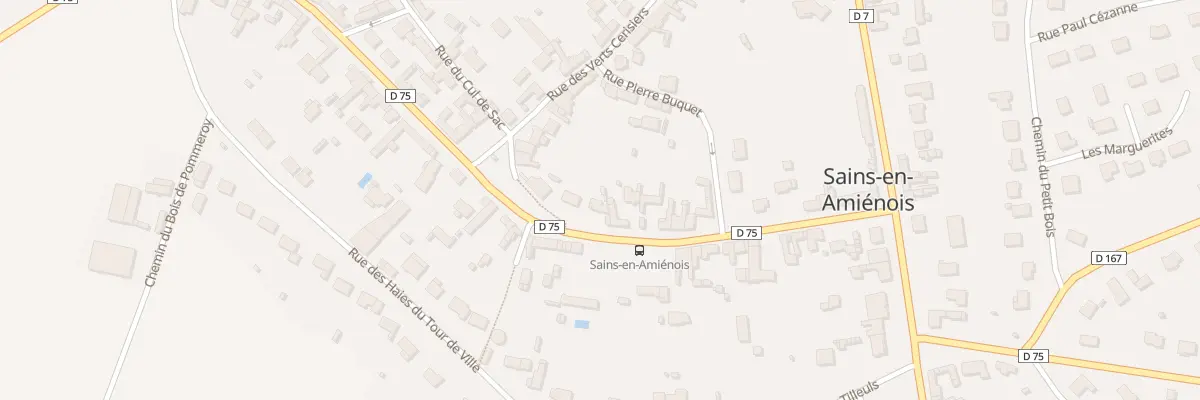 Plan du 26 Rue du Puits à Sains-en-Amiénois
