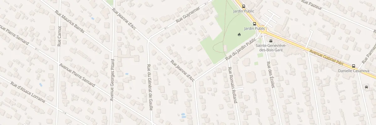 Plan du 53 Rue Jeanne d’Arc à Sainte-Geneviève-des-Bois