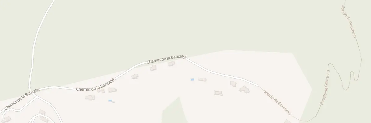Plan du 74 Che de La Bancalié à Burlats