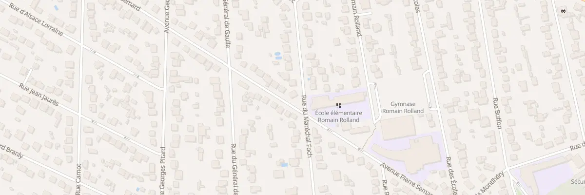 Plan du 22 Rue du Maréchal Foch à Sainte-Geneviève-des-Bois