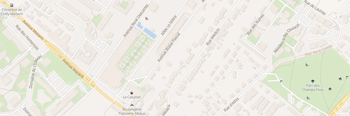 Plan du 63 Rue Médicis à Chilly-Mazarin